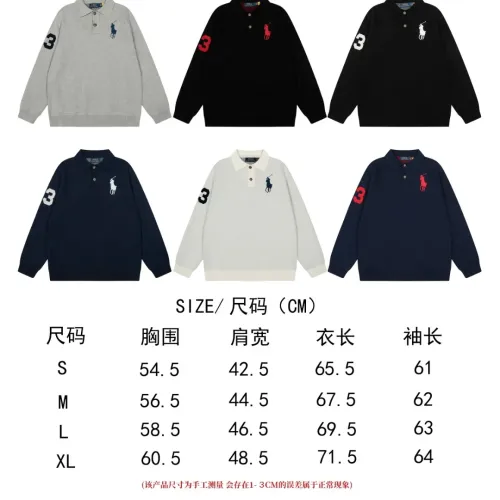 Replica Ralph Lauren Polo Sweaters Long Sleeved For Unisex #1484487 $52.00 USD for Wholesale