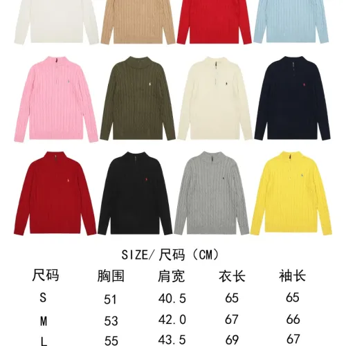 Replica Ralph Lauren Polo Sweaters Long Sleeved For Unisex #1484500 $52.00 USD for Wholesale