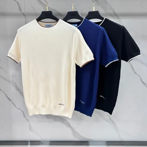 Replica Prada T-Shirts Short Sleeved For Men #1484671 $80.00 USD for Wholesale
