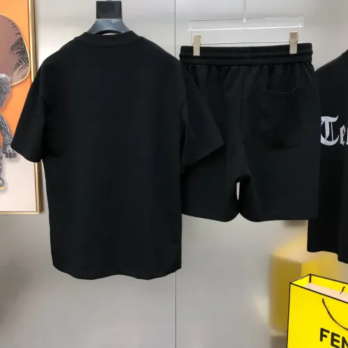 Replica Fendi Tracksuits Short Sleeved For Men #1484715 $88.00 USD for Wholesale