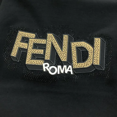 Replica Fendi Tracksuits Short Sleeved For Men #1484715 $88.00 USD for Wholesale