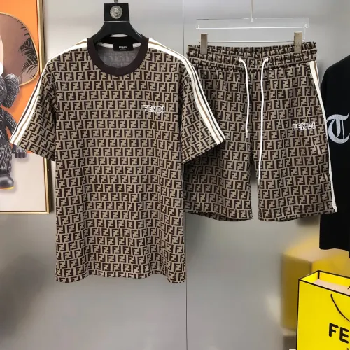 Cheap Fendi Tracksuits Short Sleeved For Men #1484716, $$88.00 USD On Fendi Tracksuits