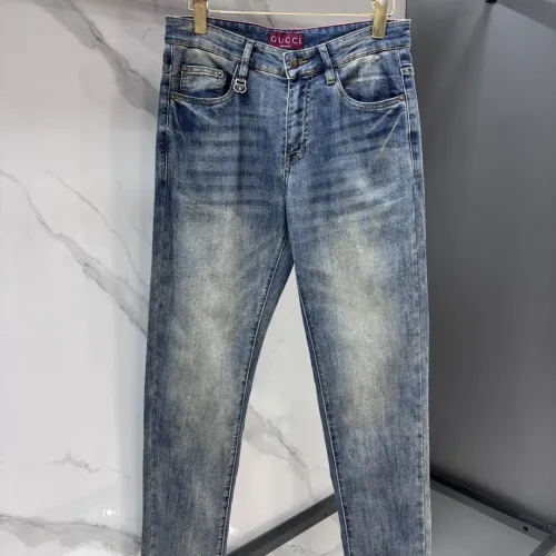 Replica Gucci Jeans For Men #1484736 $80.00 USD for Wholesale