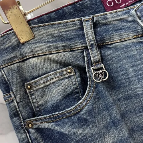Replica Gucci Jeans For Men #1484736 $80.00 USD for Wholesale