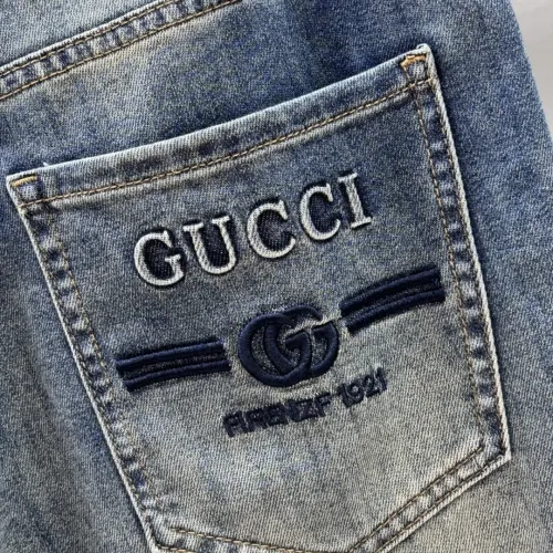 Replica Gucci Jeans For Men #1484736 $80.00 USD for Wholesale