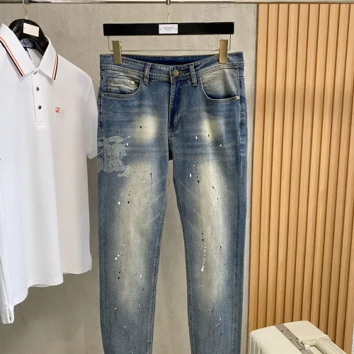 Replica Burberry Jeans For Men #1484742 $92.00 USD for Wholesale