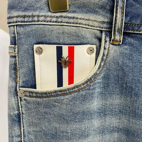 Replica Christian Dior Jeans For Men #1484744 $92.00 USD for Wholesale