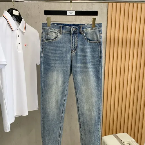 Replica Fendi Jeans For Men #1484745 $92.00 USD for Wholesale