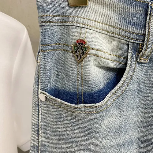 Replica Gucci Jeans For Men #1484746 $92.00 USD for Wholesale