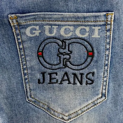 Replica Gucci Jeans For Men #1484747 $92.00 USD for Wholesale