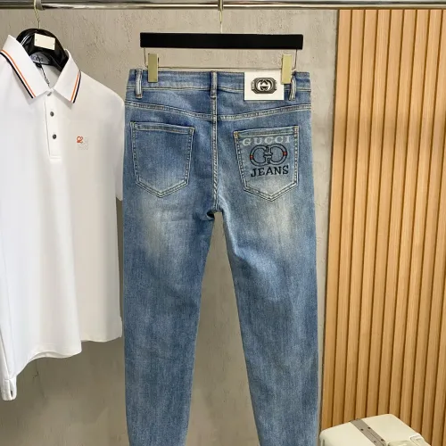Replica Gucci Jeans For Men #1484747 $92.00 USD for Wholesale