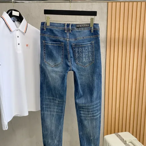 Replica Prada Jeans For Men #1484751 $92.00 USD for Wholesale