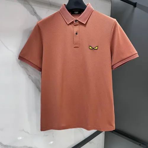 Cheap Fendi T-Shirts Short Sleeved For Men #1484786, $$85.00 USD On Fendi T-Shirts