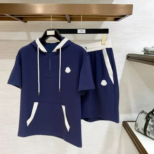 Cheap Moncler Tracksuits Short Sleeved For Men #1484953, $$112.00 USD On Moncler Tracksuits