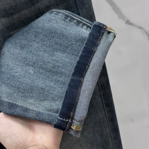 Replica Burberry Jeans For Men #1484970 $80.00 USD for Wholesale