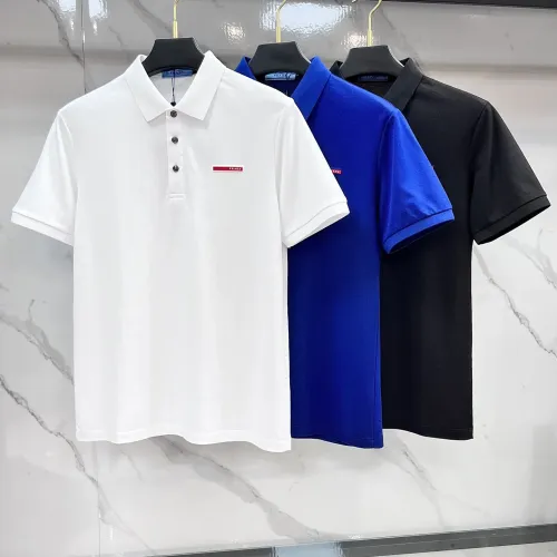 Replica Prada T-Shirts Short Sleeved For Men #1484987 $68.00 USD for Wholesale
